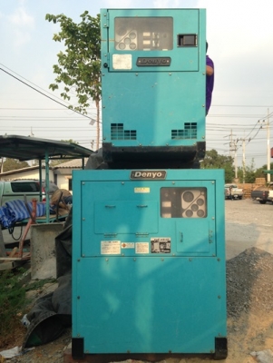 ขายเครื่องปั่นไฟDENYOขนาด 60 KVA ของเชตนอกแท้ เดิม