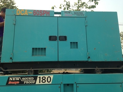 ขายเครื่องปั่นไฟDENYOขนาด 60 KVA ของเชตนอกแท้ เดิม