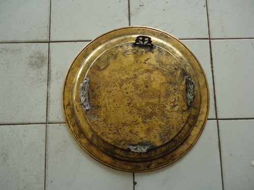 ถาดทองเหลือง