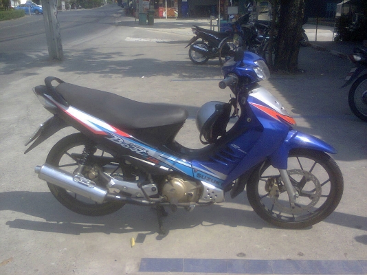 SUSUKI  SUPPER BEST 125  เครื่องดีแน่นๆ 4 จังหวะ มีครัช ออกตัวดี  ประหยัดน้ำมัน  แมกเดิม ไฟดี ภาษีไม่ขาด  เอกสารครบ  ชื่อผม