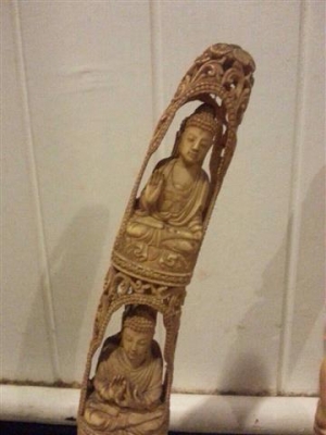 ขายงาช้างเก่า แกะสลักปราณีต สวยสุด