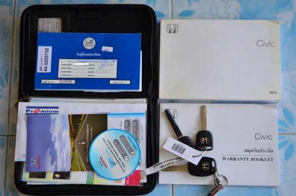 (ขายแล้วครับ)รถ Honda Civic FD MC (ตัว MC) สีดำ รุ่นนางฟ้า ปี 2010 รถบ้าน เจ้าของขายเอง