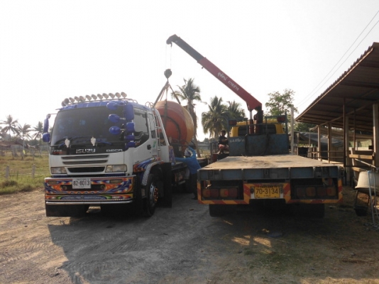 รถโม่ ปูน พี่ที่อุบนออกเดินทางแล้วครับ ขอบคุณครับ