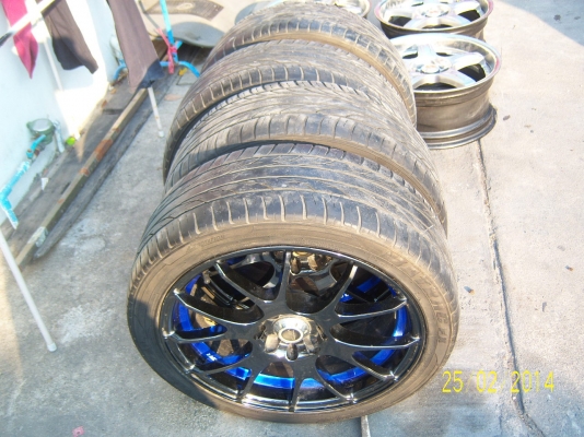 แม็กพร้อมยาง205 45 17ยางปี11