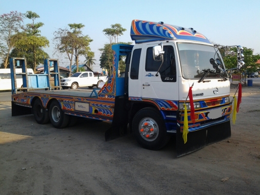 HINO FM 1 J 210 Hp กระบะบรรทุกรถเกี่ยวงามๆ ราคาเบาๆ ครับ (ทีมงานรถคุณภาพ)
