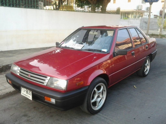 มิตซูบิชิ แชมป์ 1.3 ปี91 สีแดง เกียร์ธรรมดา สวยๆ เดิมๆ ขายไม่แพง