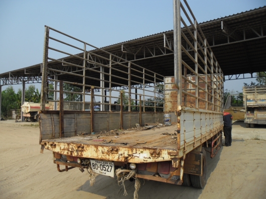 ขายรถบรรทุก HINO FD176B ยาว 6 ม.เครื่อง HO7C 185 แรงเครื่องดีมากๆหัวบางยางดีภายในสวยทะเบียนเต็ม 6 เส้ม