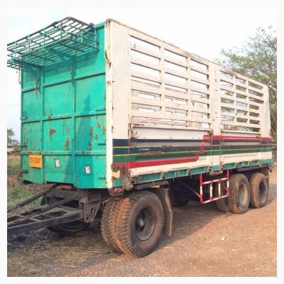 ขายด่วน  รถสิบล้อ  พ่วงแม่-ลูก ไม่ดัมพ์  วอลโว่  ใส่เครื่องแดวู 360 แรง  พร้อมใช้งานเอกสารพร้อม