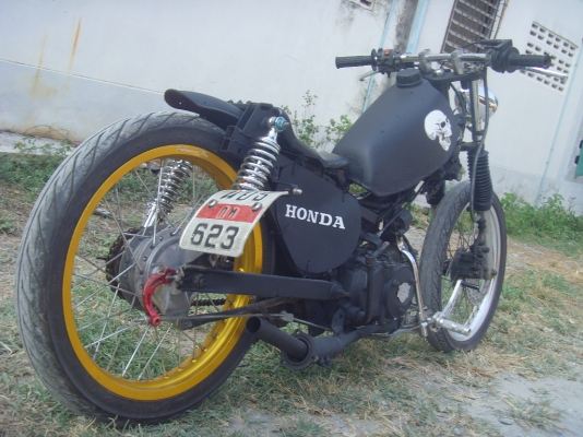 ร้อนเงินขาย mini old school 110cc ทะเบียนพร้อมโอน ราคา15000
