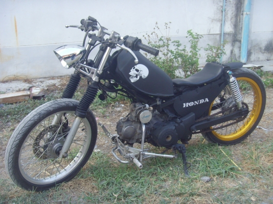 ร้อนเงินขาย mini old school 110cc ทะเบียนพร้อมโอน ราคา15000