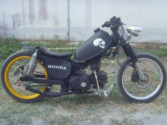 ร้อนเงินขาย mini old school 110cc ทะเบียนพร้อมโอน ราคา15000