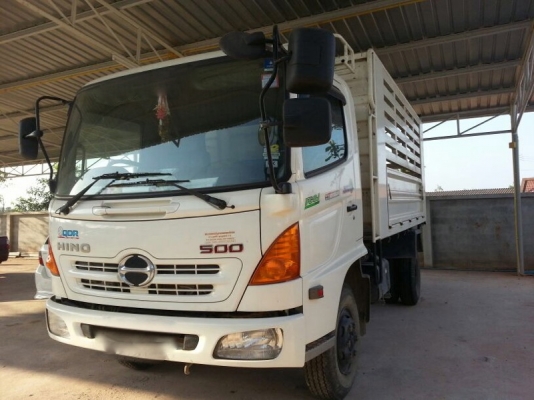 รถฮีโน่  6 ล้อดั้ม 175 แรงม้า. ปี 55  ( รถวิ่ง 6x,xxx กม. )   สนใจติดต่อ 081 - 6079515