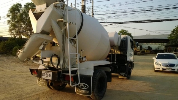 (เหลือ1คัน)..6ล้อโม่ปูนHINO FG1JGPD 220แรงปี*49โม่4คิว รถสวยสภาพดี รถห้างแท้ เดิมๆ.รถของผู้รับเหมา ใช้น้อย.....