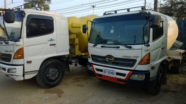 (เหลือ1คัน)..6ล้อโม่ปูนHINO FG1JGPD 220แรงปี*49โม่4คิว รถสวยสภาพดี รถห้างแท้ เดิมๆ.รถของผู้รับเหมา ใช้น้อย.....