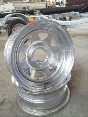 ขายล้อเทรเลอร์ชุบกาวาไนท์