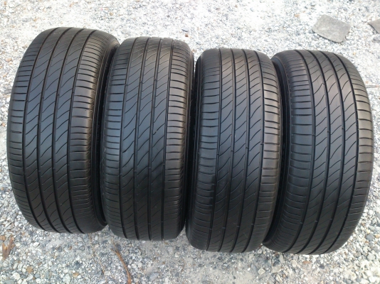ขายยาง MICHELIN PRIMACY 205/55R16 ยางสัปดาห์ที่27 ปี13 ดอกยางสวยลึกเท่ากัน (ไม่มีปะ) จำนวน 1 ชุด