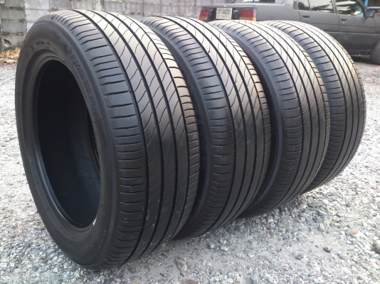 ขายยาง MICHELIN PRIMACY 205/55R16 ยางสัปดาห์ที่27 ปี13 ดอกยางสวยลึกเท่ากัน (ไม่มีปะ) จำนวน 1 ชุด