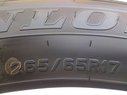 ขายแม็ก ALL NEW MAZDA พร้อมยางDUNLOP 265/65R17 ยนางสัปดาห์ที่47 ปี12 ดอกยางสวยลึกเท่ากันไม่ร้าวไม่แตกลายสภาพยาง 95\% จำนวน 1 ชุด