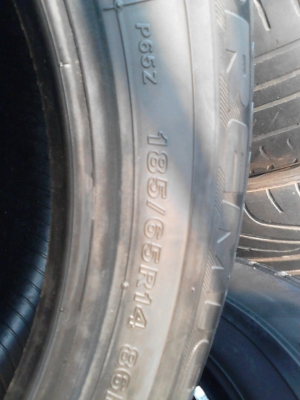 185/65R14 BRIDGESTONE PREMIO มีชุด 4 เส้น TEL.081-427-3941 185/65R14 BRIDGESTONE PREMIO มีชุด 4 เส้น TEL.081-427-3941