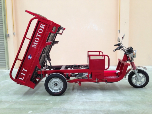 รถมอเตอร์ไซค์3ล้อ +กระบะบรรทุกของ