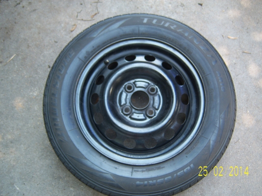 ล้ออะไหล่14 185 65 4รู100