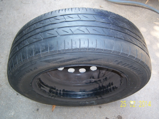 ล้ออะไหล่14 185 65 4รู100