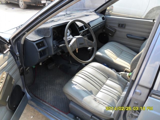 ขายรถนิสสัน ซันนี่ B11 ประกอบนอก แวน 5 ประตู พวงมาลัยซ้าย ปี87 เครื่องใหม่ GA15 หัวฉีด เกียร์ออโต้ เพาเวอร์ แก๊สLPG ภายในเดิมสวย แอร์เย็น ตัวถังเดิมสวย ไม่มีผุ รถขับดีครับ ภาษีขาด1ปี รถหายาก น่าสะสมครับ ขายถูกครับ