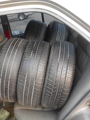 175/65R14 BRIDGESTONE B250  มี 4 เส้น TEL.081-427-3941