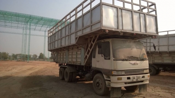 ขายรถพ่วง 18 ล้อ 2 เพลา แม่-ลูก กระบะเหล็กดั้ม HINO FM3M รถวิ้งแกรบ รถสวย