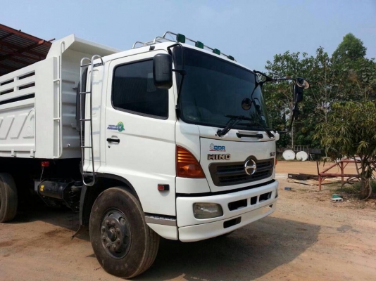 ขายรถสิบล้อ HIno MEGA FM 260 แรงดั้ม สามมิตร  รถสวยพร้อมใช้งาน