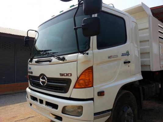 ขายรถสิบล้อ HIno MEGA FM 260 แรงดั้ม สามมิตร  รถสวยพร้อมใช้งาน