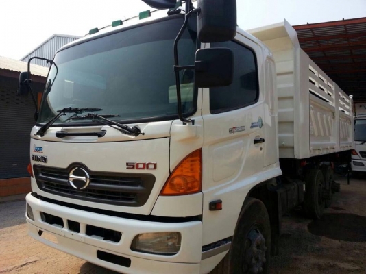 ขายรถสิบล้อ HIno MEGA FM 260 แรงดั้ม สามมิตร  รถสวยพร้อมใช้งาน