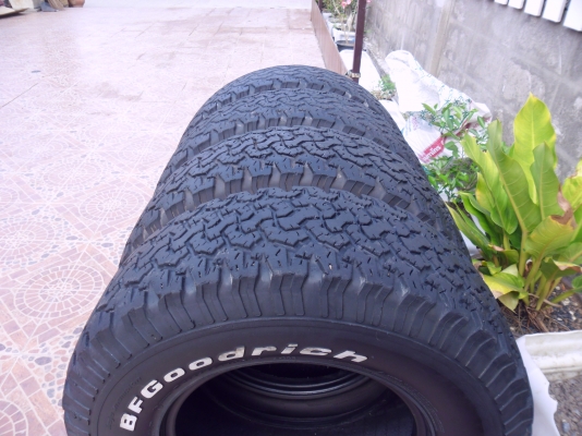 ขายยาง bf 265/75/16 ปี 08 ทำอะไหล่เข้าไร่เข้าสวน 1 ชุด 3500 บาท ขายยาง bf 265/75/16 ปี 08 ทำอะไหล่เข้าไร่เข้าสวน 1 ชุด 3500 บาท