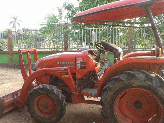 ขายรถไถ KUBOTA L3608 ดันหน้าคานโค้ง รถไร่ไม่เคยลงนา สภาพเดิมๆไม่ได้ทำสีใหม่