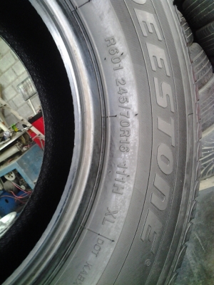 245/70R16 ของใหม่ พร้อมใส่ ถ่วง ติดตั้ง 245/70R16 ของใหม่ พร้อมใส่ ถ่วง ติดตั้ง