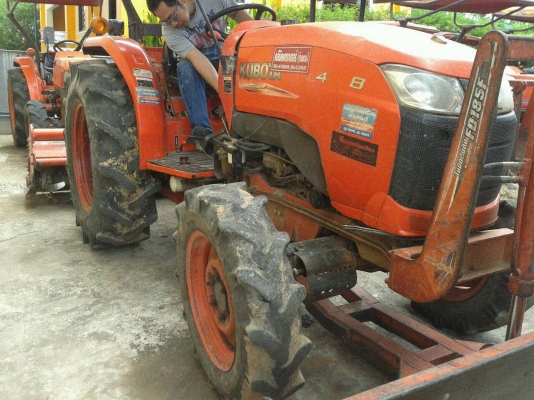 ขายรถไถ KUBOTA L4708 ดันหน้า โรตารี่ รถสภาพเดิมๆไม่ได้ทำสีใหม่ พร้อมใช้งาน