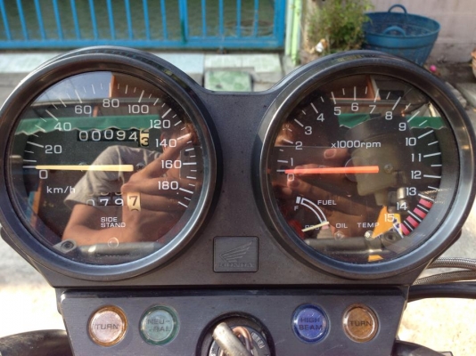 ต้ำพระราม2ขาย HONDA CB400ปี95 อินวอยสรรพสามิตรแท้ๆ สภาพพร้อมใช้ สีสวยส้มเกร็ด