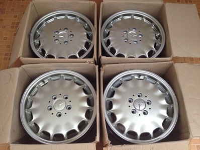 แม็กซ์ BENZ 16นิ้ว S Class W140 ET51 พร้อมยางดอกลึก MICHELIN 225-55-16 ใหม่ท้ั้งชุด ตจว ส่งได้ครับ