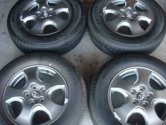 ขายล้อแม็ก ยาง  VIGO CHAMP 5 รู ป้ายแดง 15900