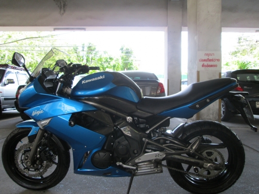 ขาย Ninja 650 ปี 2010 ABS วิ่งน้อย สีน้ำเงิน สวยๆ