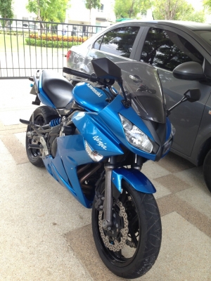 ขาย Ninja 650 ปี 2010 ABS วิ่งน้อย สีน้ำเงิน สวยๆ
