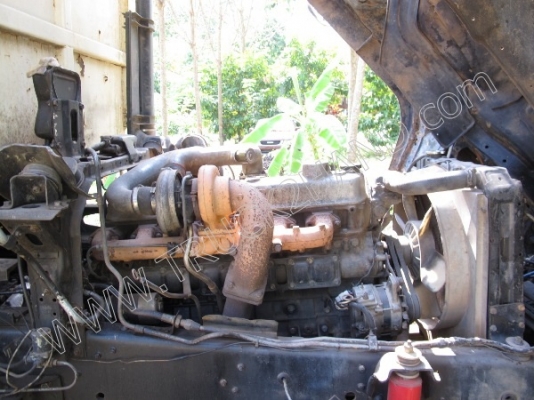 รถบรรทุก 10 ล้อดั๊มพ์ ยี่ห้อ MITSUBISHI รุ่น FN527