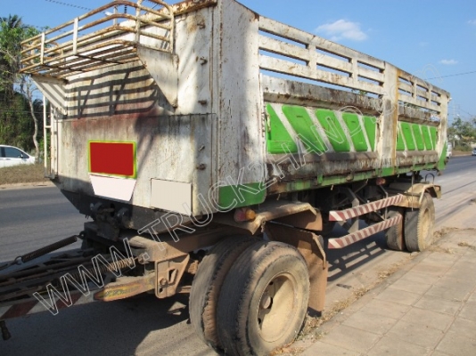 รถบรรทุกพ่วงดั๊มพ์ แม่-ลูก ยี่ห้อ ISUZU รุ่น FXZ 270