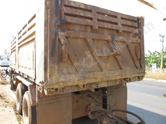 รถบรรทุกพ่วงดั๊มพ์ แม่-ลูก ยี่ห้อ ISUZU รุ่น FXZ 270