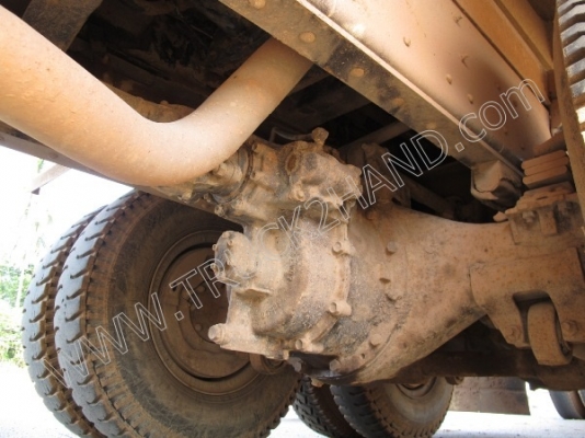 รถบรรทุกพ่วงดั๊มพ์ แม่-ลูก ยี่ห้อ ISUZU รุ่น FXZ 270