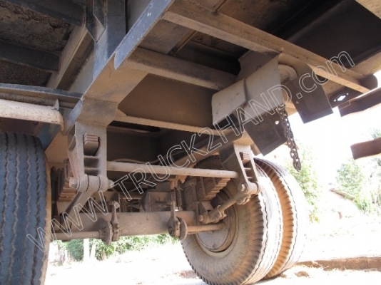 รถบรรทุกพ่วงดั๊มพ์ แม่-ลูก ยี่ห้อ ISUZU รุ่น FXZ 270