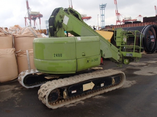 รถกระเช้าตีนตะขาบมือสอง Hitachi HX99B สนใจโทร 083 081 2889