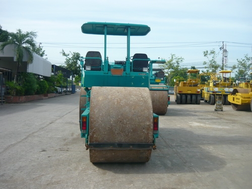 รถบด 3 ล้อเหล็ก Sakai R2 รถนอกนำเข้าจากญี่ปุ่น เพิ่งเหยียบถึงไทย 091 695-6445