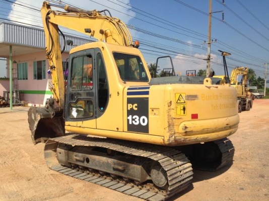 ขายรถแบคโฮ KOMATSU PC130-6 ทำงาน 6000 ชั่วโมง ปี2003 มี VDOครับ ระบบไฟฟ้าเต็ม รถนอกนำเข้าสภาพสวย ทำเล่ม