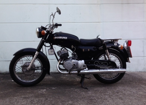 ขายซูซูกิ K125 สวยๆ มีทะเบียน พร้อมโอน (รีบใช้เงินลดให้ 22,000)